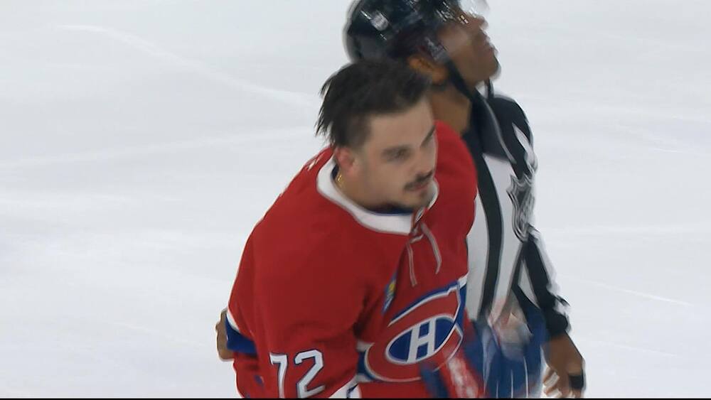 Xhekaj perd la tête et les Canadiens, le match