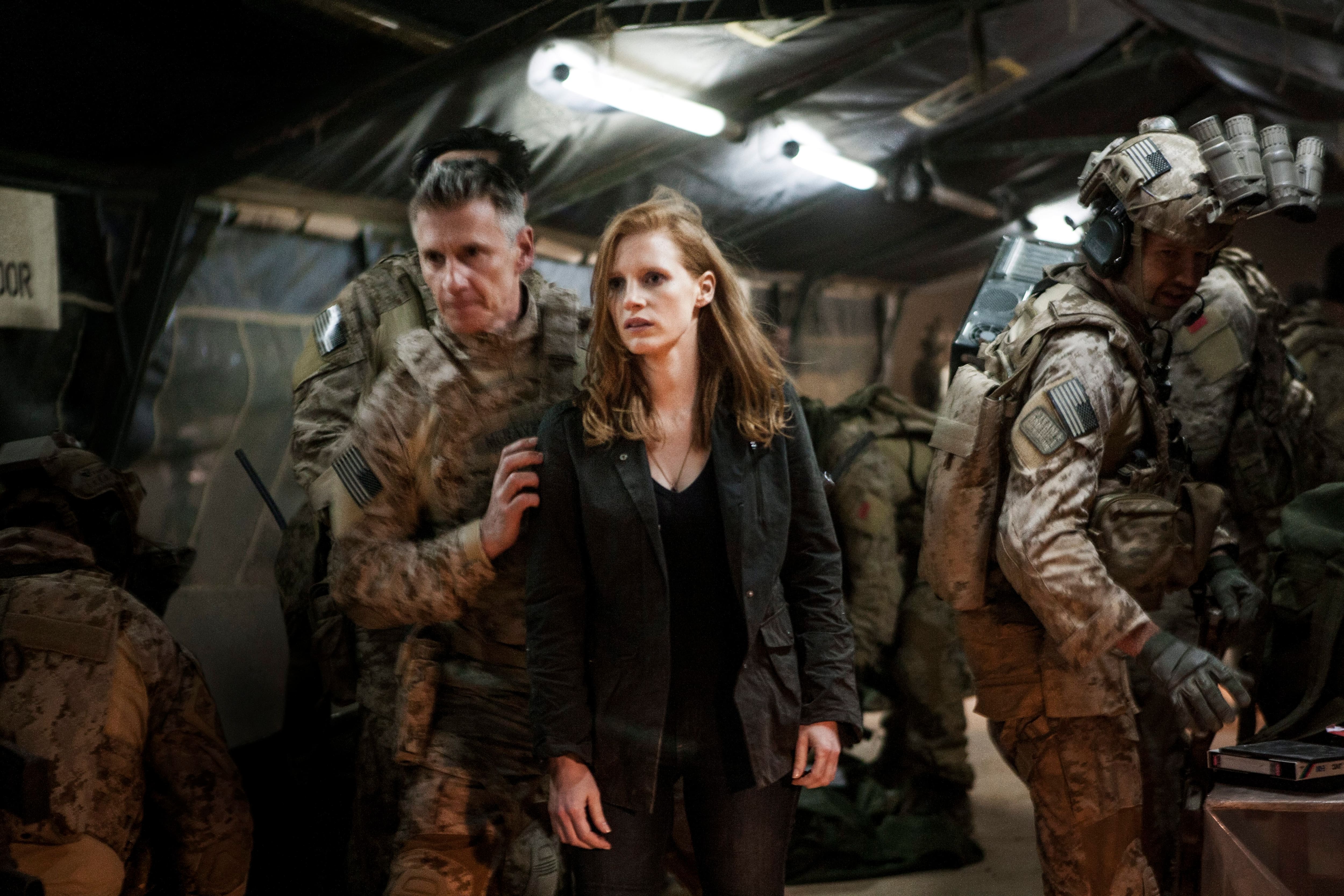 Jessica Chastain dans le film Opération avant l'aube