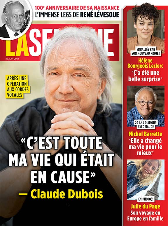 Couverture du magazine La Semaine