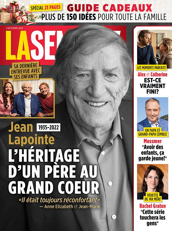 Couverture du magazine La Semaine