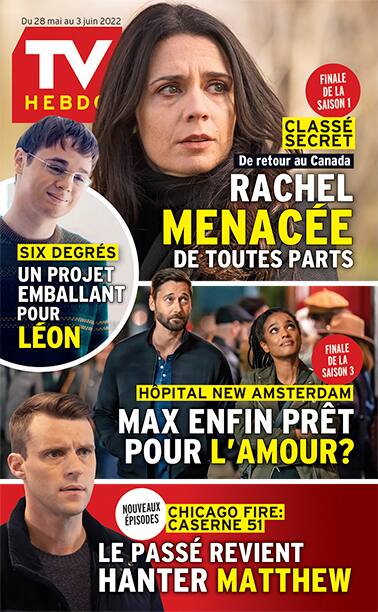 Couverture du magazine TV Hebdo
