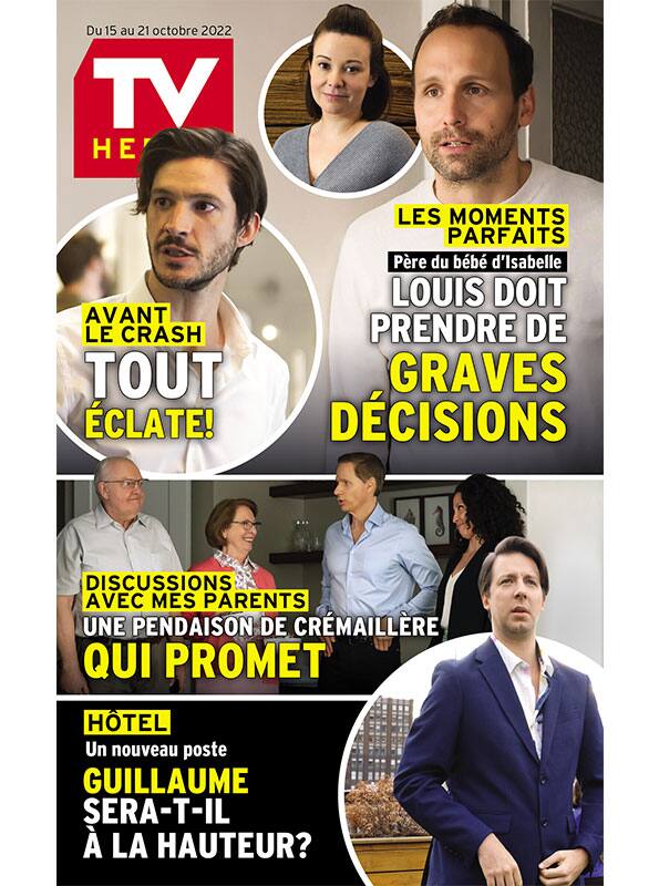 Couverture du magazine TV Hebdo