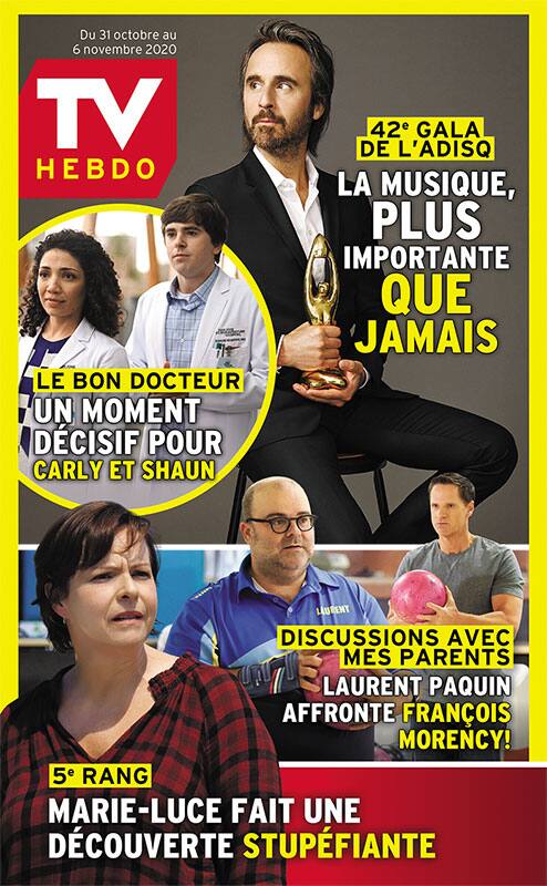 Couverture du magazine TV Hebdo