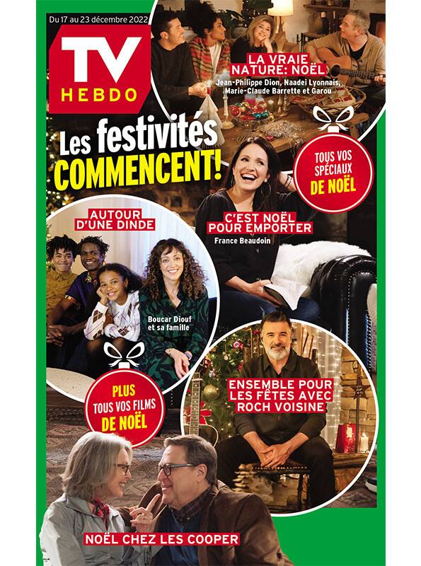 Couverture du magazine TV Hebdo