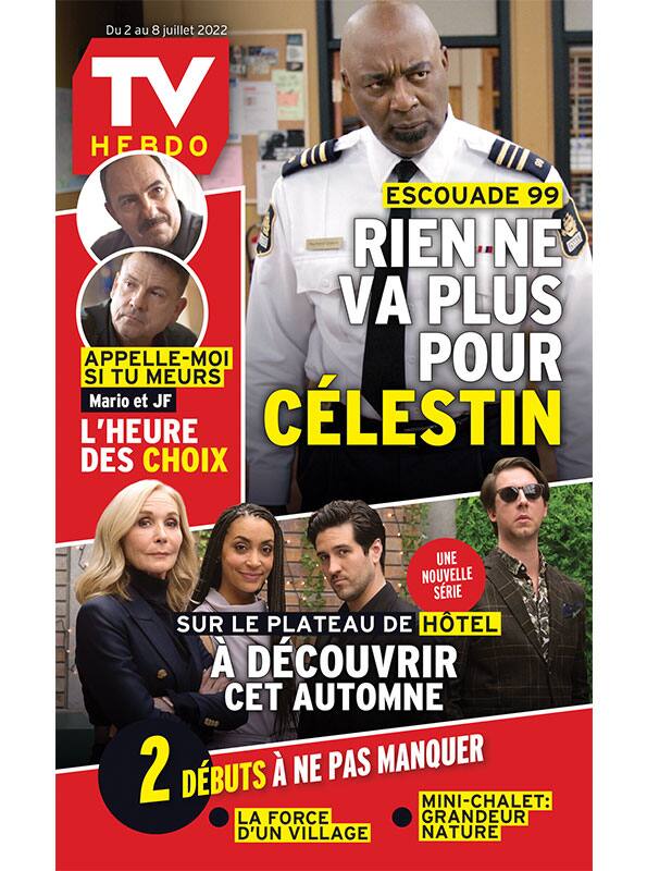 Couverture du magazine TV Hebdo