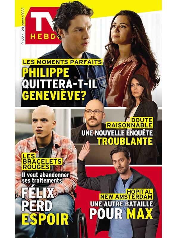 Couverture du magazine TV Hebdo