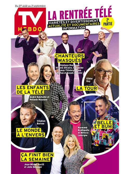Couverture du magazine TV Hebdo