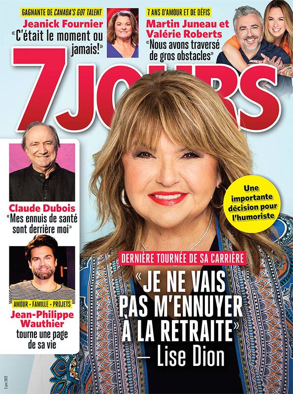 Couverture du magazine 7Jours