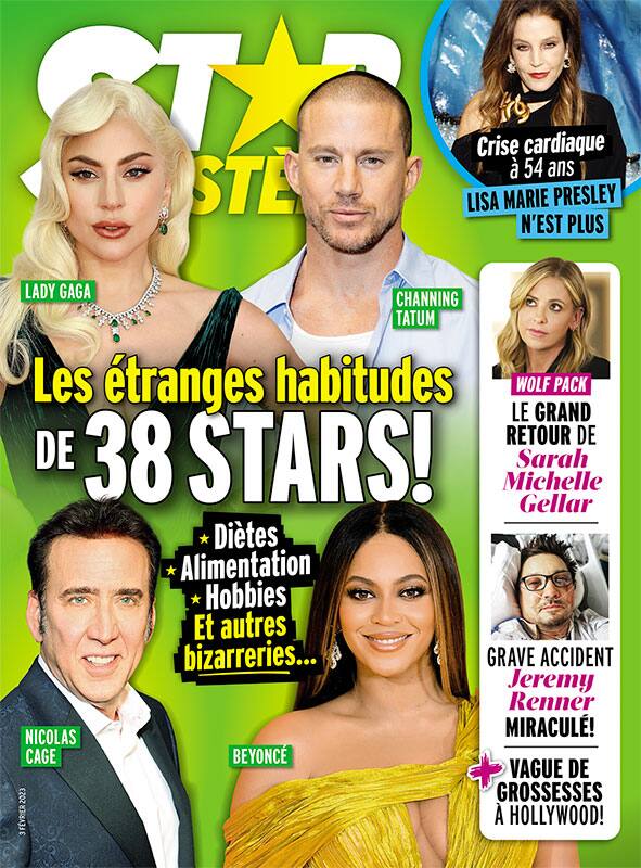 Couverture du magazine Star Système