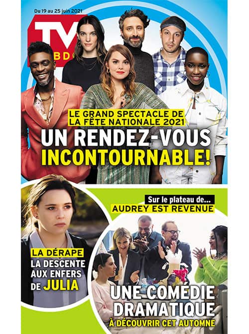 Couverture du magazine TV Hebdo
