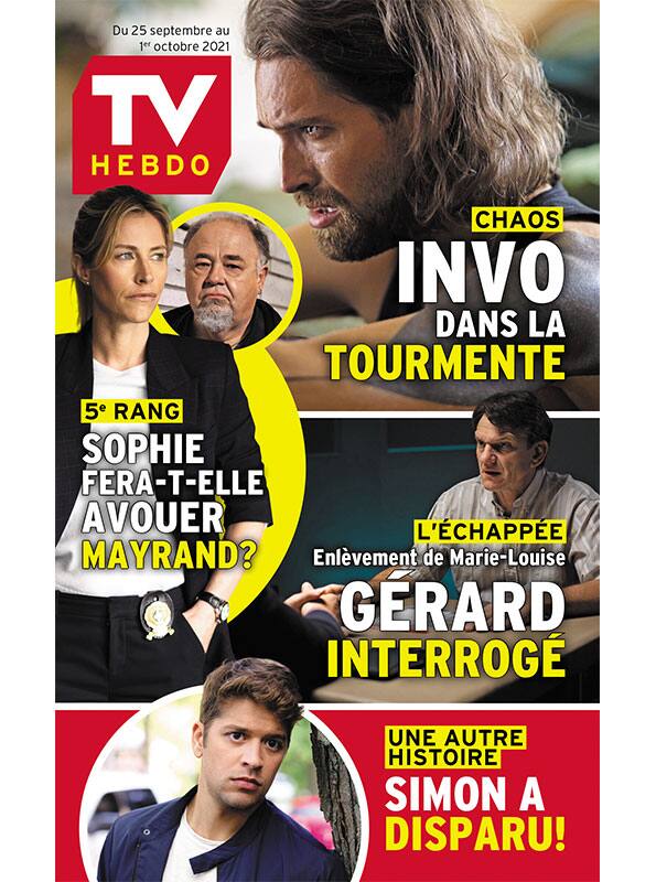 Couverture du magazine TV Hebdo