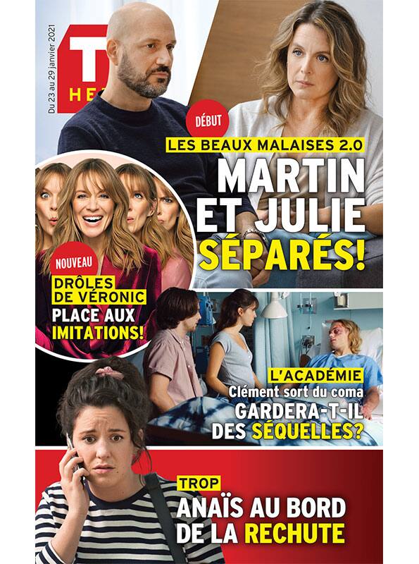 Couverture du magazine TV Hebdo
