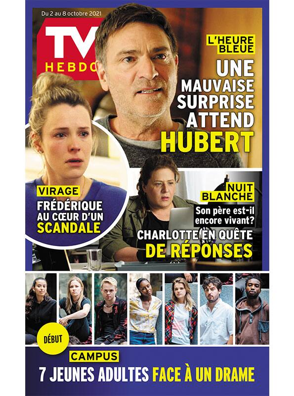 Couverture du magazine TV Hebdo