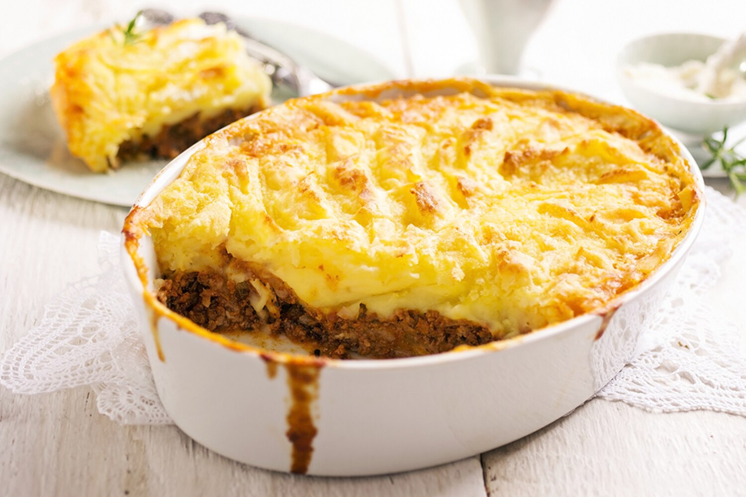 Recette de pâté chinois gourmand au porc haché, bacon et mozzarella Recettes du Québec