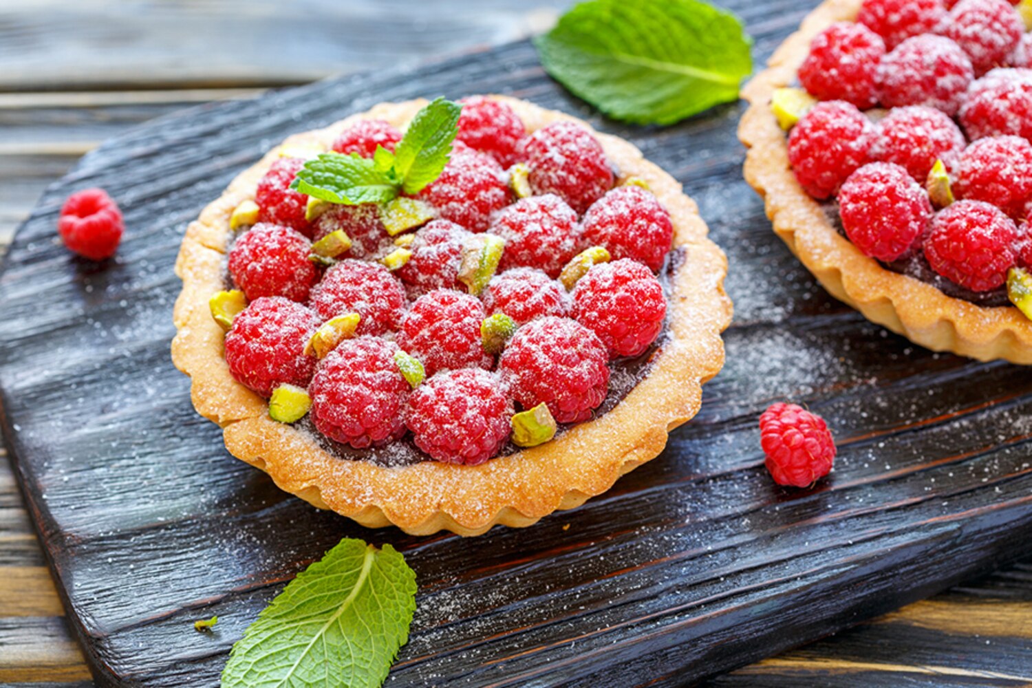 Les desserts aux framboises Recettes du Québec