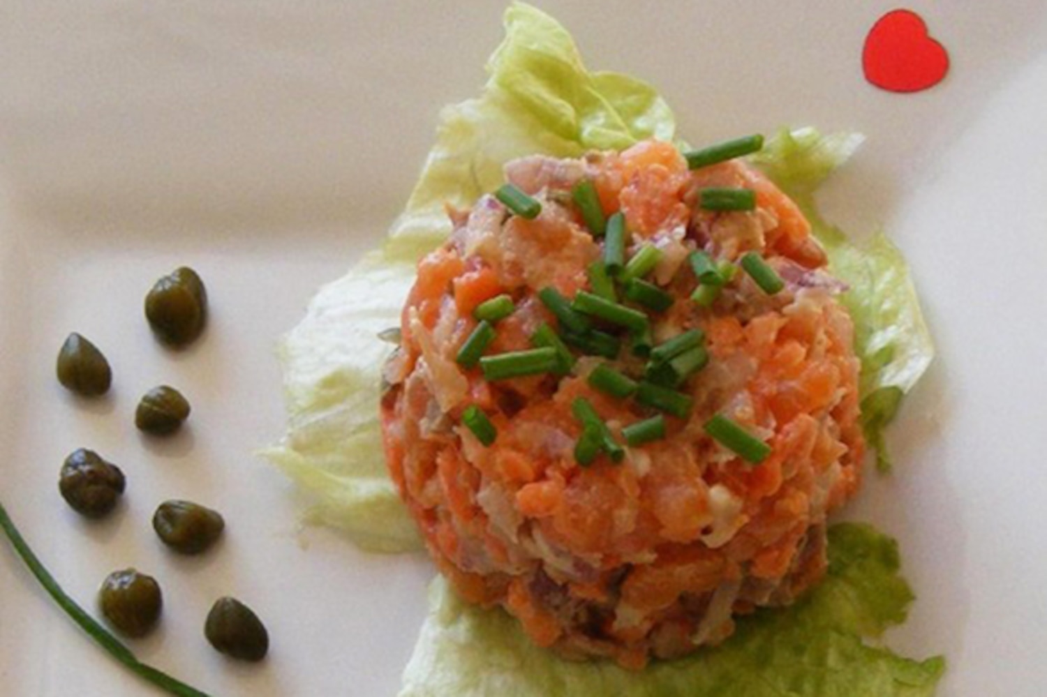 Tartare de saumon au prosciutto Recettes du Québec