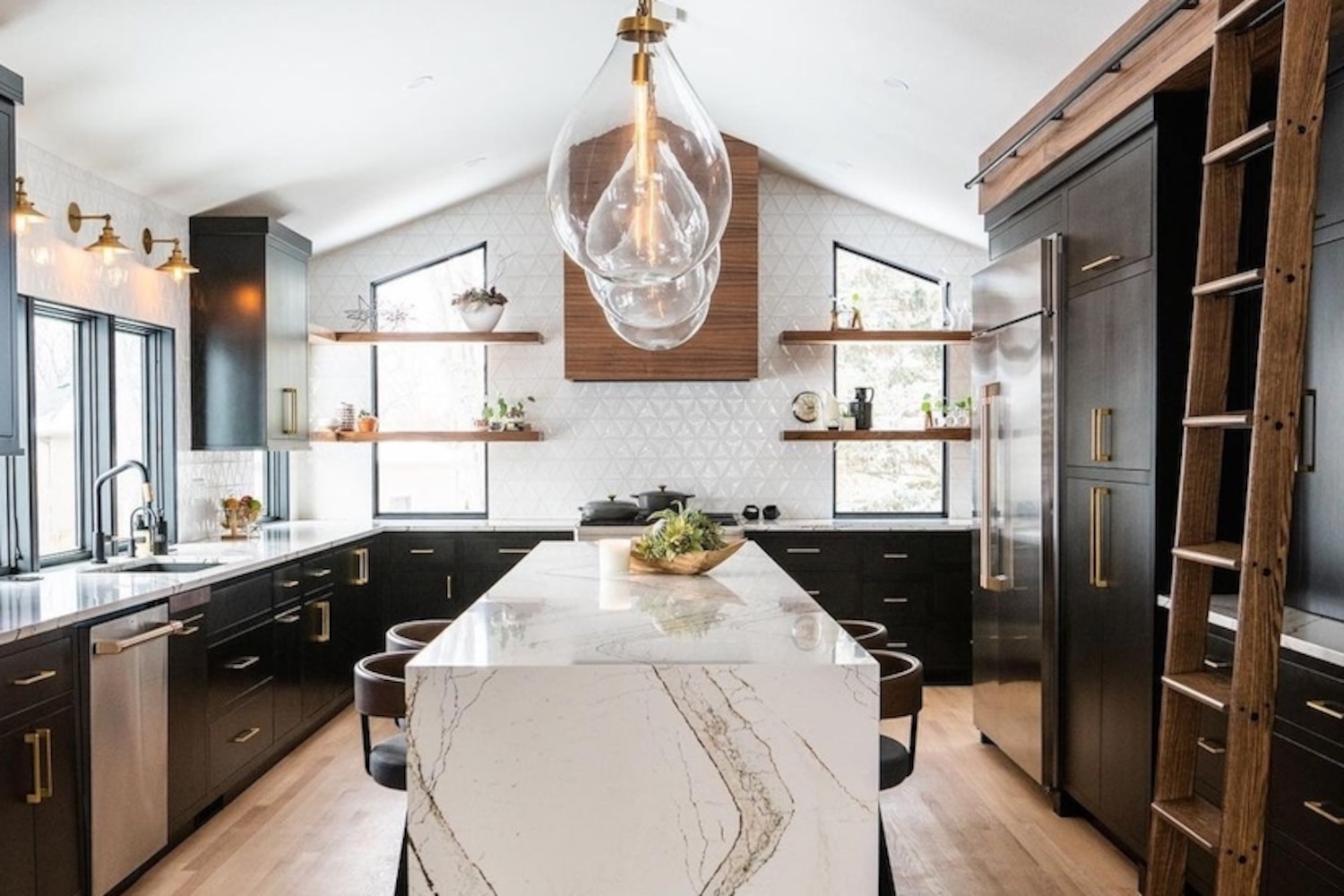 Waterfall Countertops: The Kitchen Trend You Need to Know About | Style ...