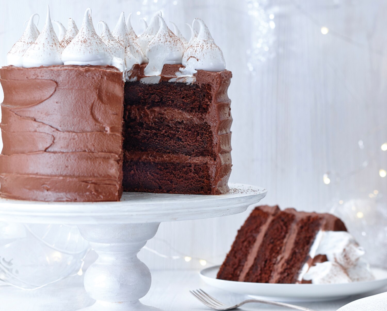 Chocolate Cake with Cream Cheese Icing | Style at Home