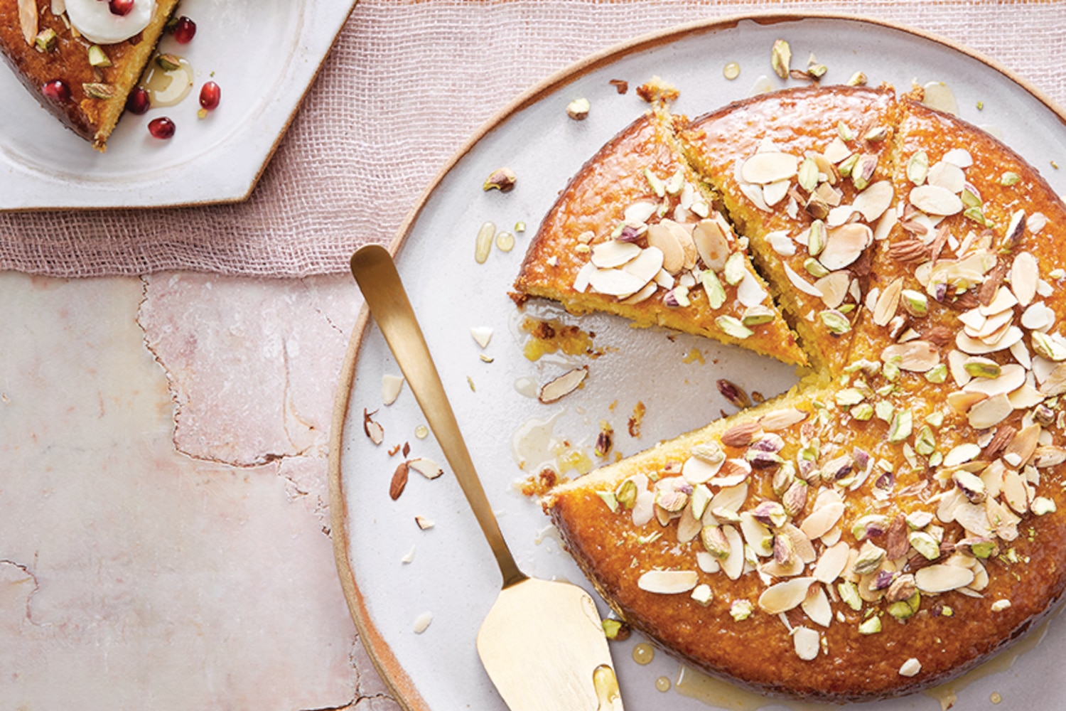 Recipe Olive Oil & Almond Cake Style at Home