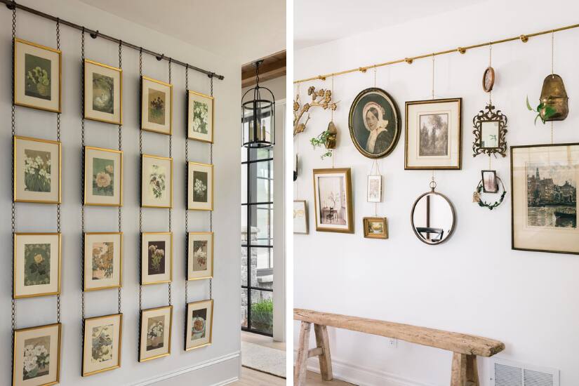 Upgrade Your Gallery Wall With This Vintage Accessory | Style at Home