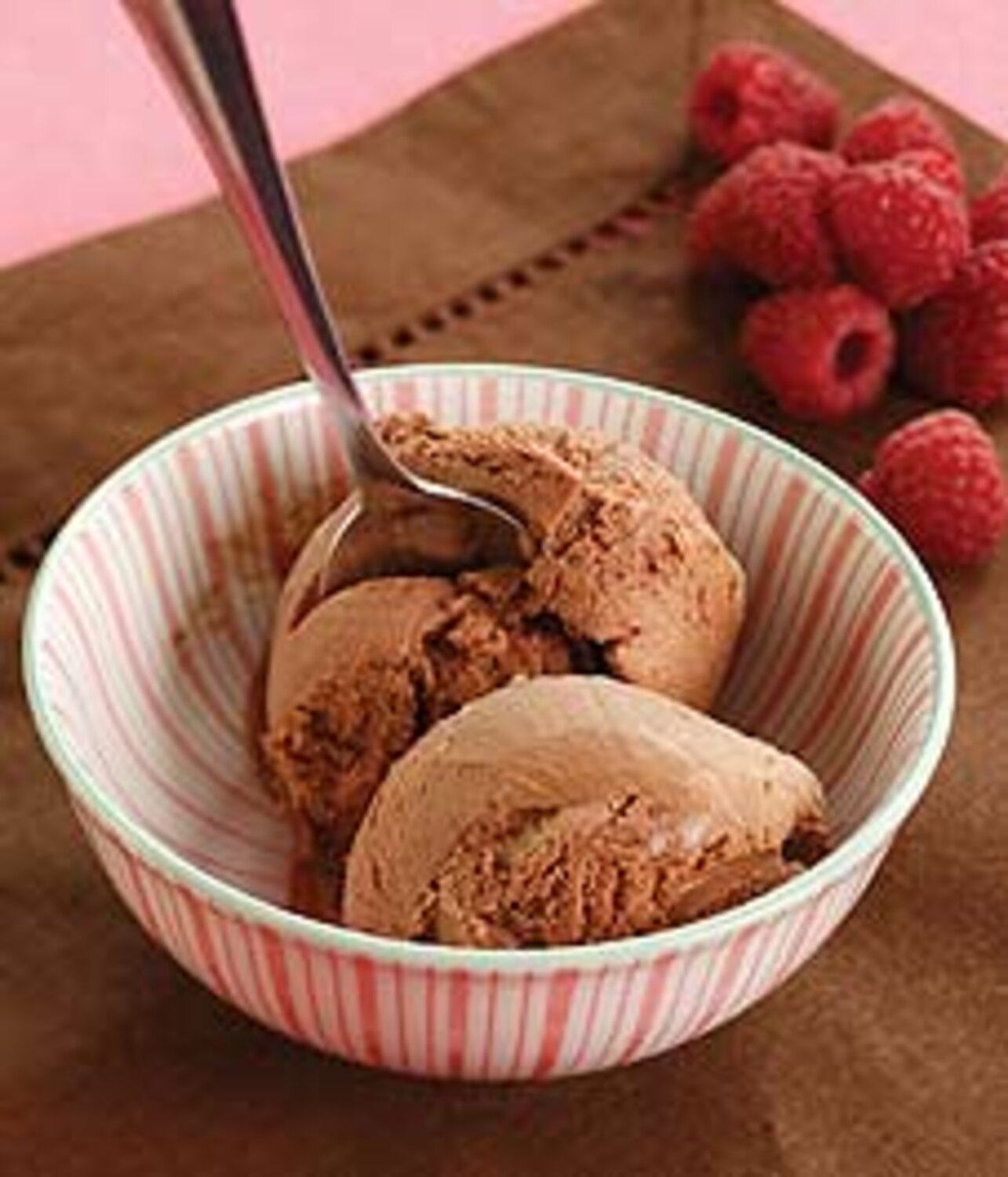 Recipe Chocolate raspberry truffle ice cream Style at Home