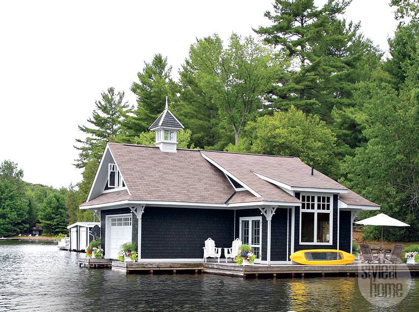 Waterfront House Designs With Cottage Style
