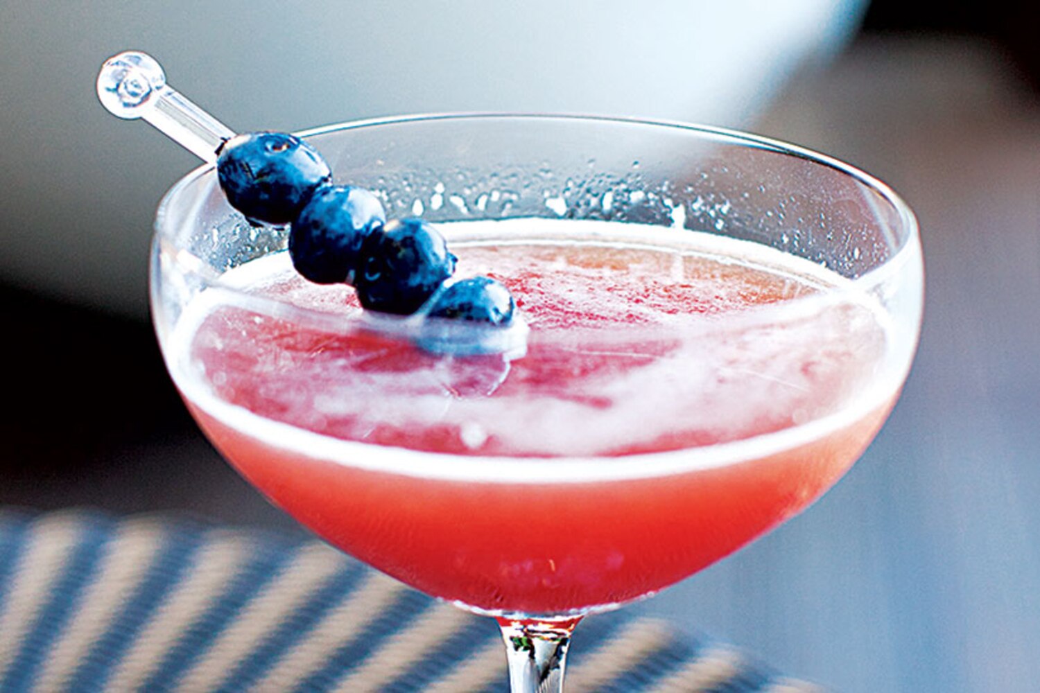 Drink recipe Blueberry and maple syrup cocktail Style at Home