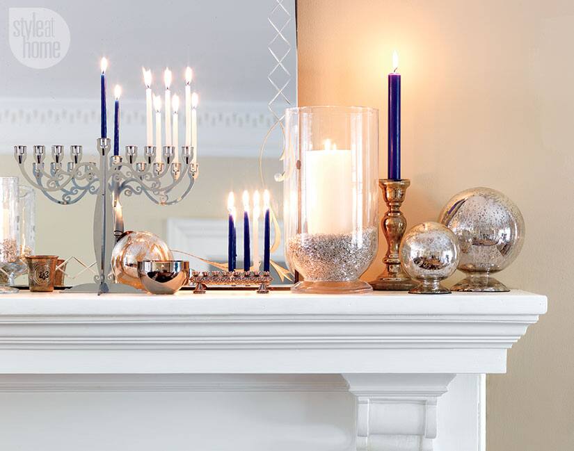 Festive Hanukkah decorating ideas for every room | Style at Home
