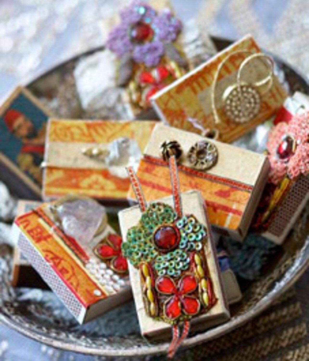 Project Decorated matchboxes Style at Home