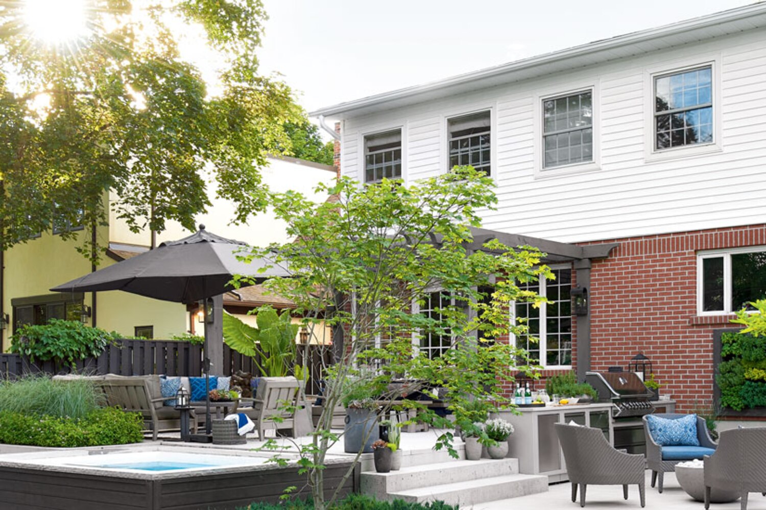 Retreat Style Apartment Living In The Woods Reference: A Lesson In Extending A Home S Living Space With