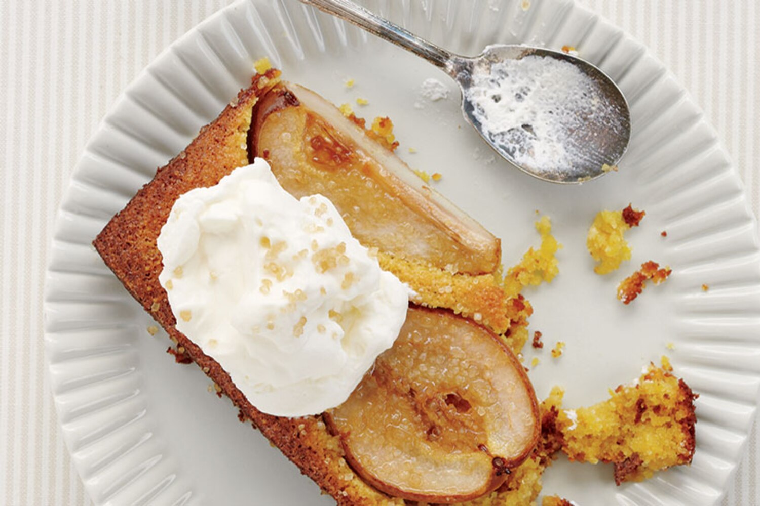Recipe: Almond and pear tart | Style at Home