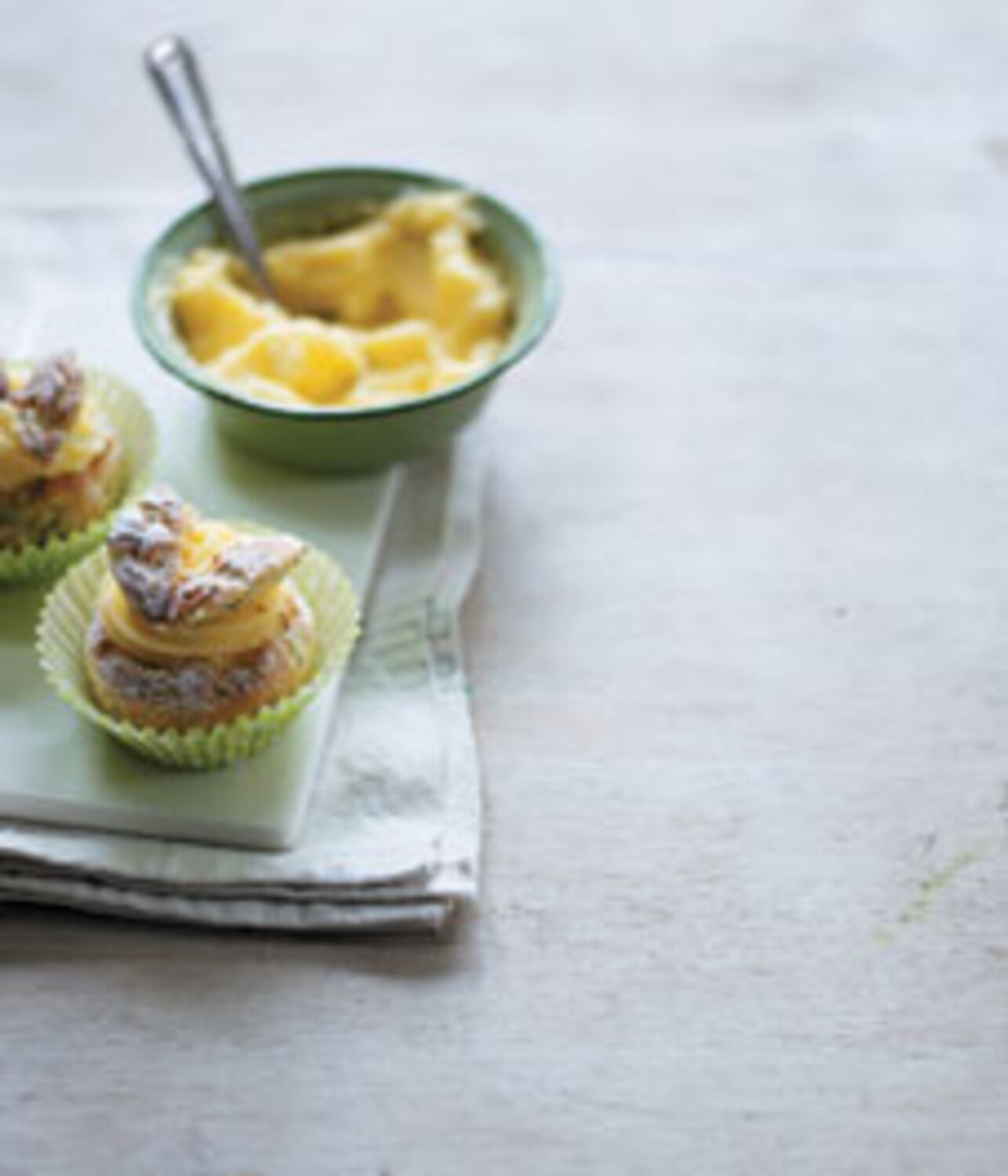 Recipe: Sweet zucchini and saffron butterfly cakes | Style at Home