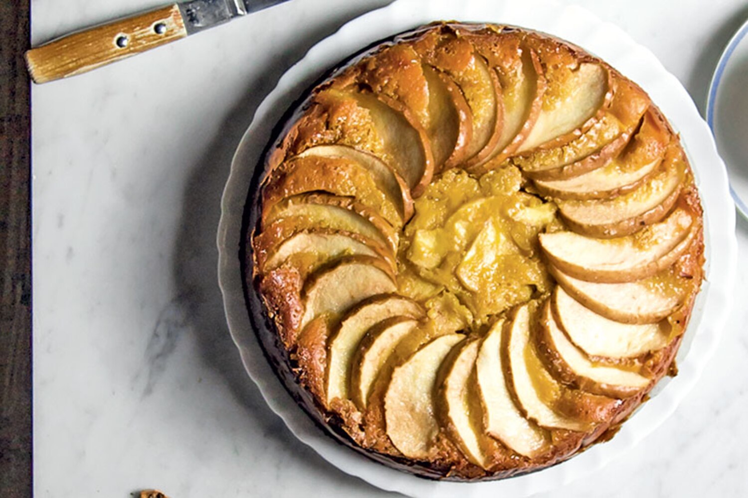 Recipe: Apple, Honey & Walnut Cake | Style at Home