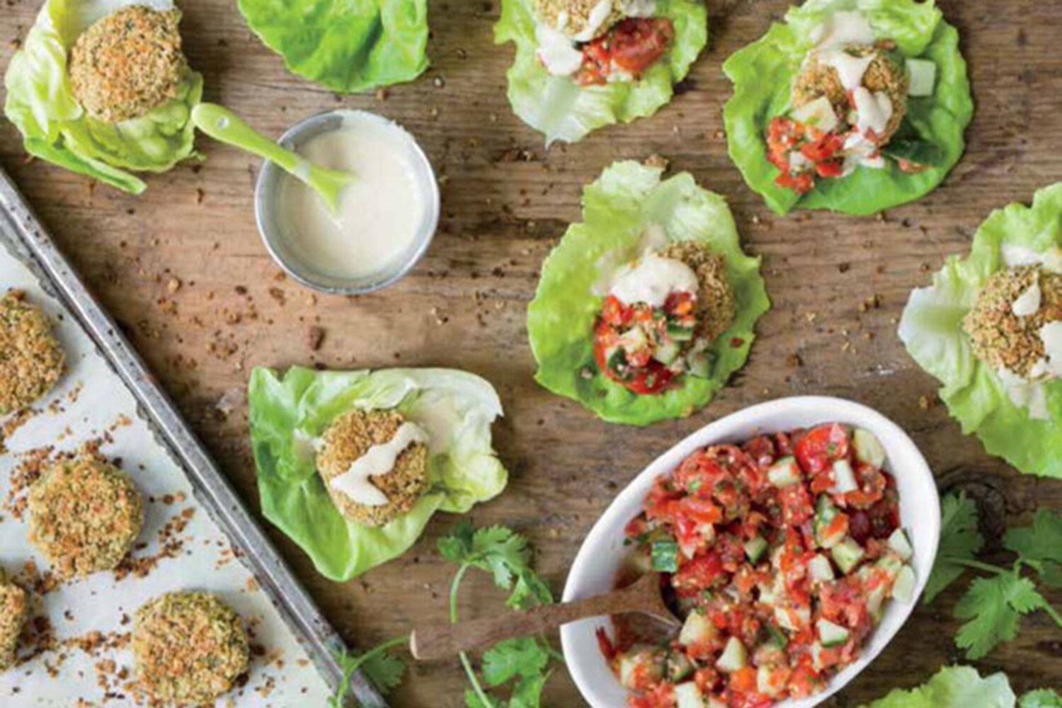 Recipe: Oil-free baked falafel bites | Style at Home