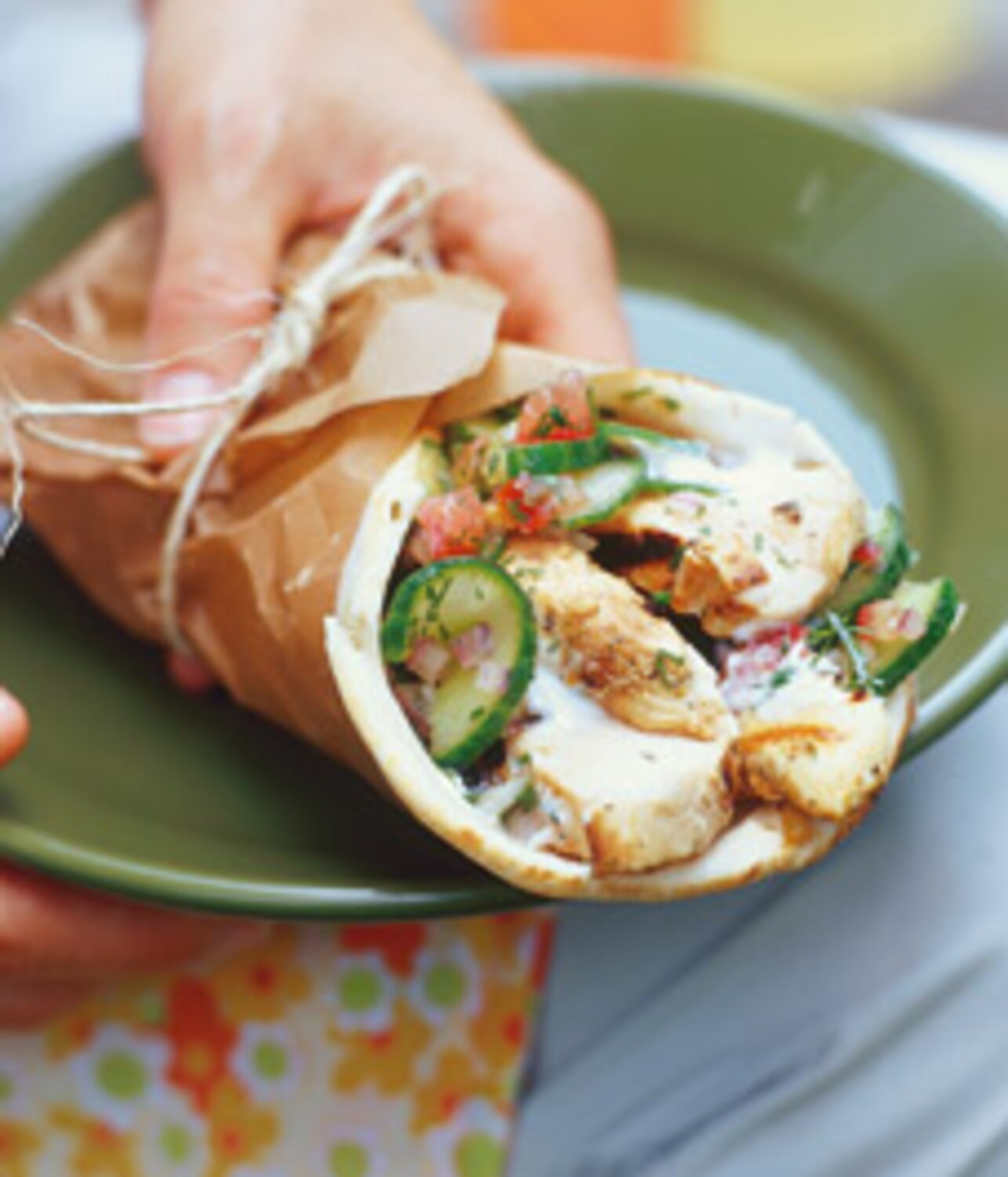 Recipe Grilled chicken tzatziki Style at Home