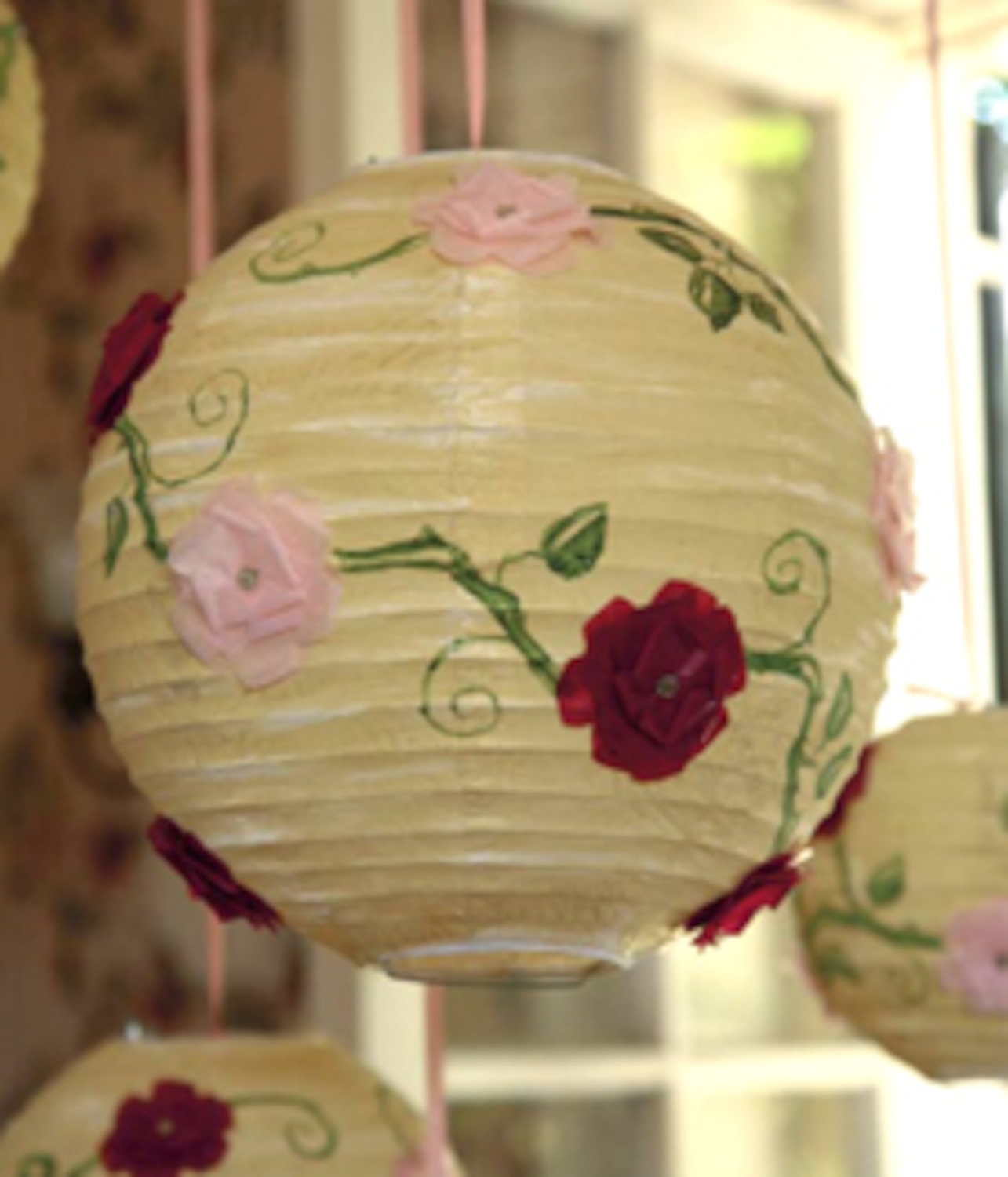 Project Floral lanterns Style at Home