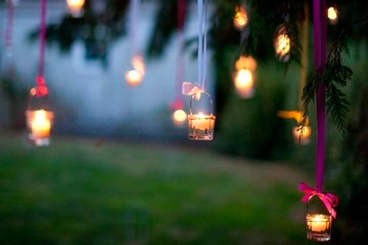 diy garden party lights Style at Home