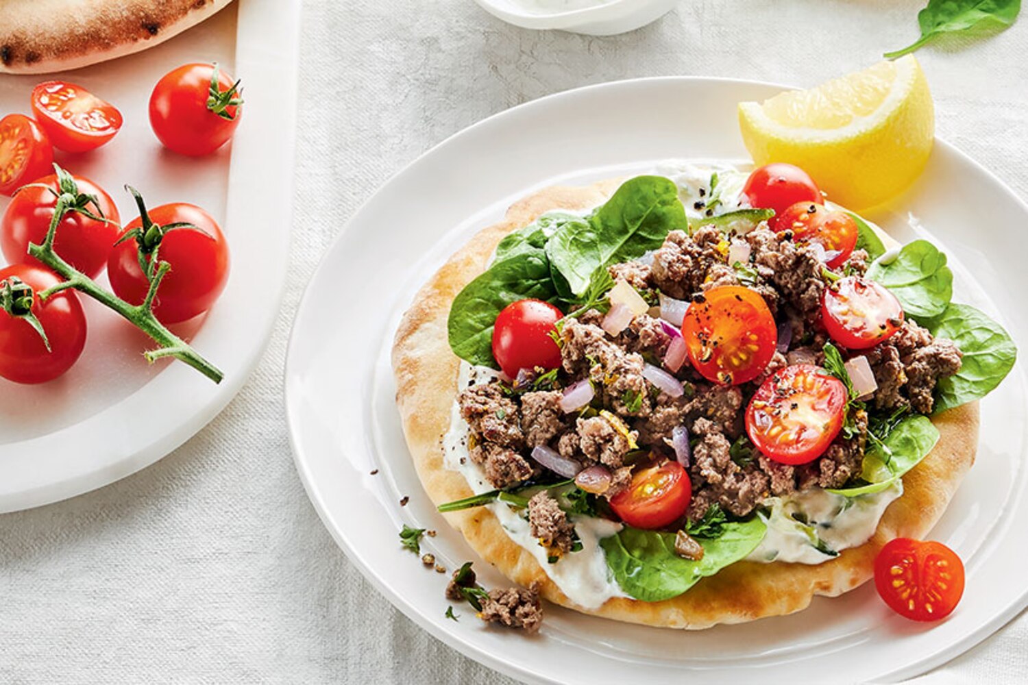 Recipe: Greek beef pitas with easy tzatziki | Style at Home