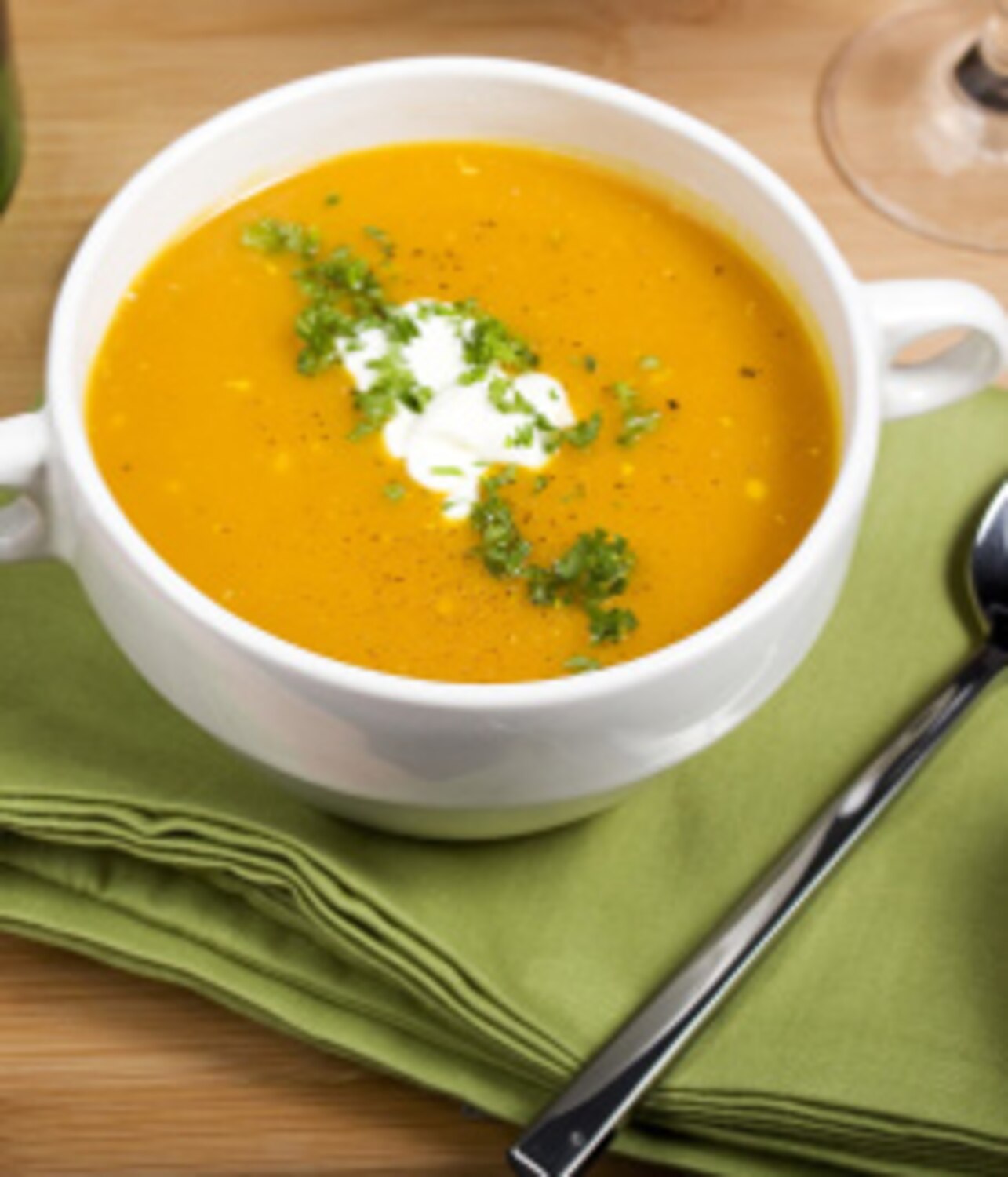 Recipe: Caramelized sweet potato soup with maple syrup | Style at Home