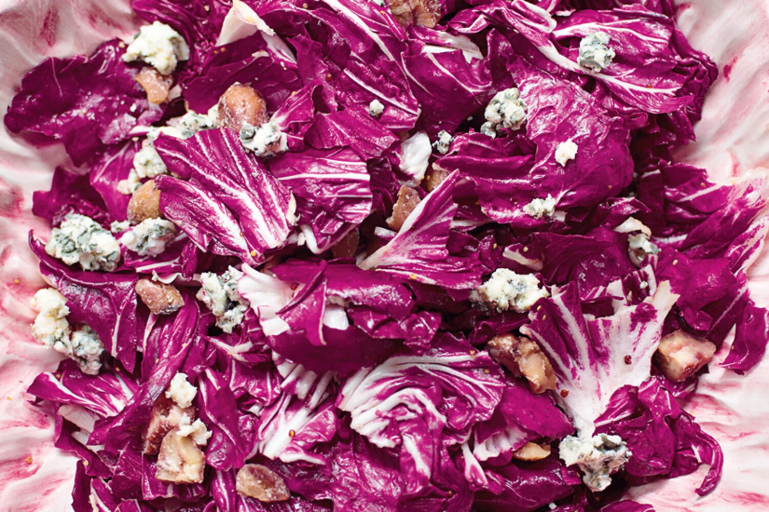 Recipe: Radicchio, chestnut & blue cheese salad | Style at Home