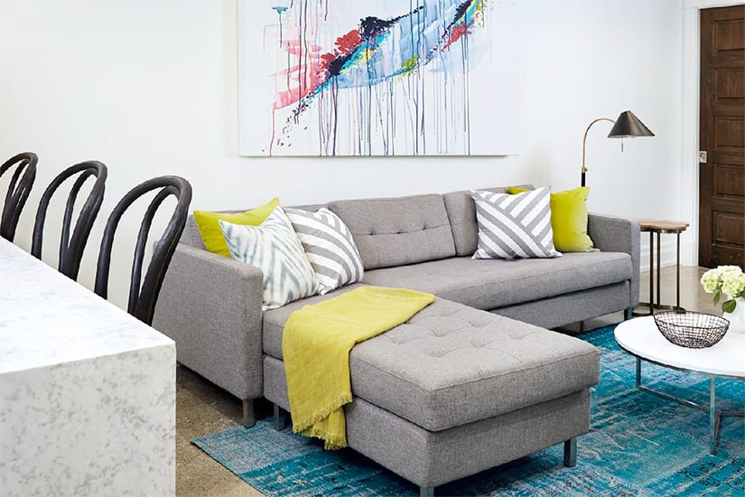 Versatile Basement Basement renovation: Vibrant multi-purpose space | Style at Home