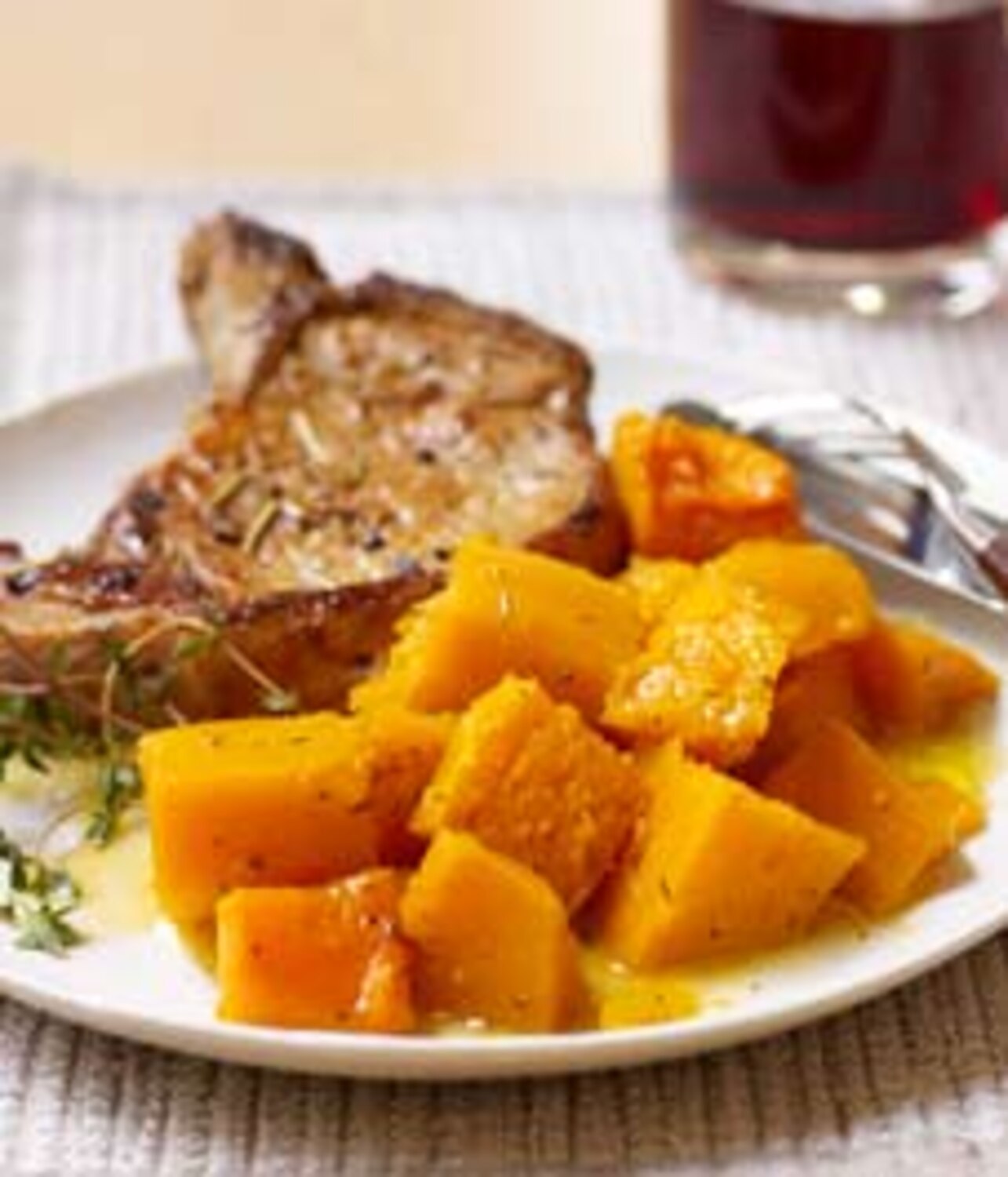 Recipe Butternut squash with thyme and cider Style at Home