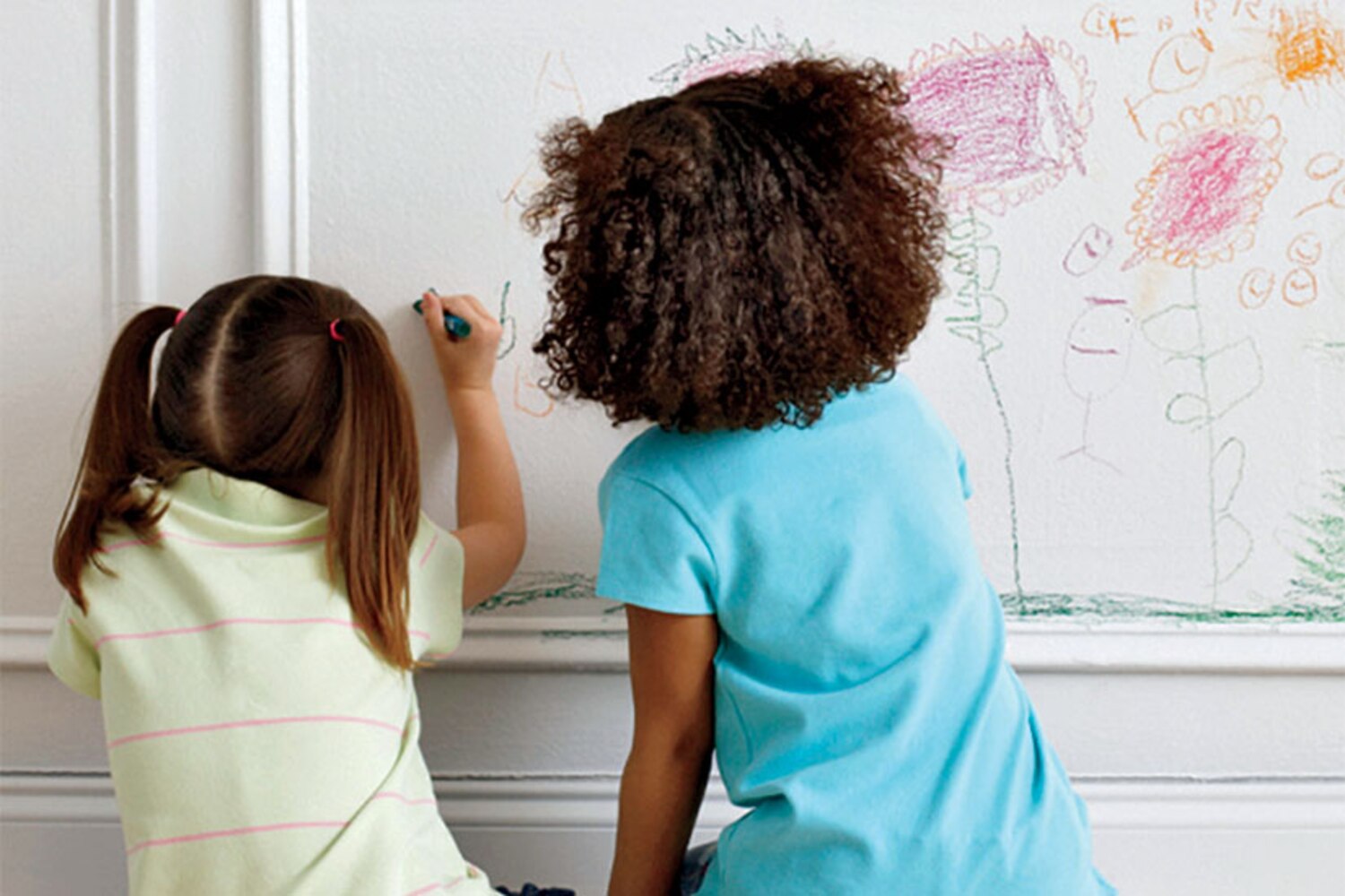 How to Remove crayon from your painted walls Style at Home