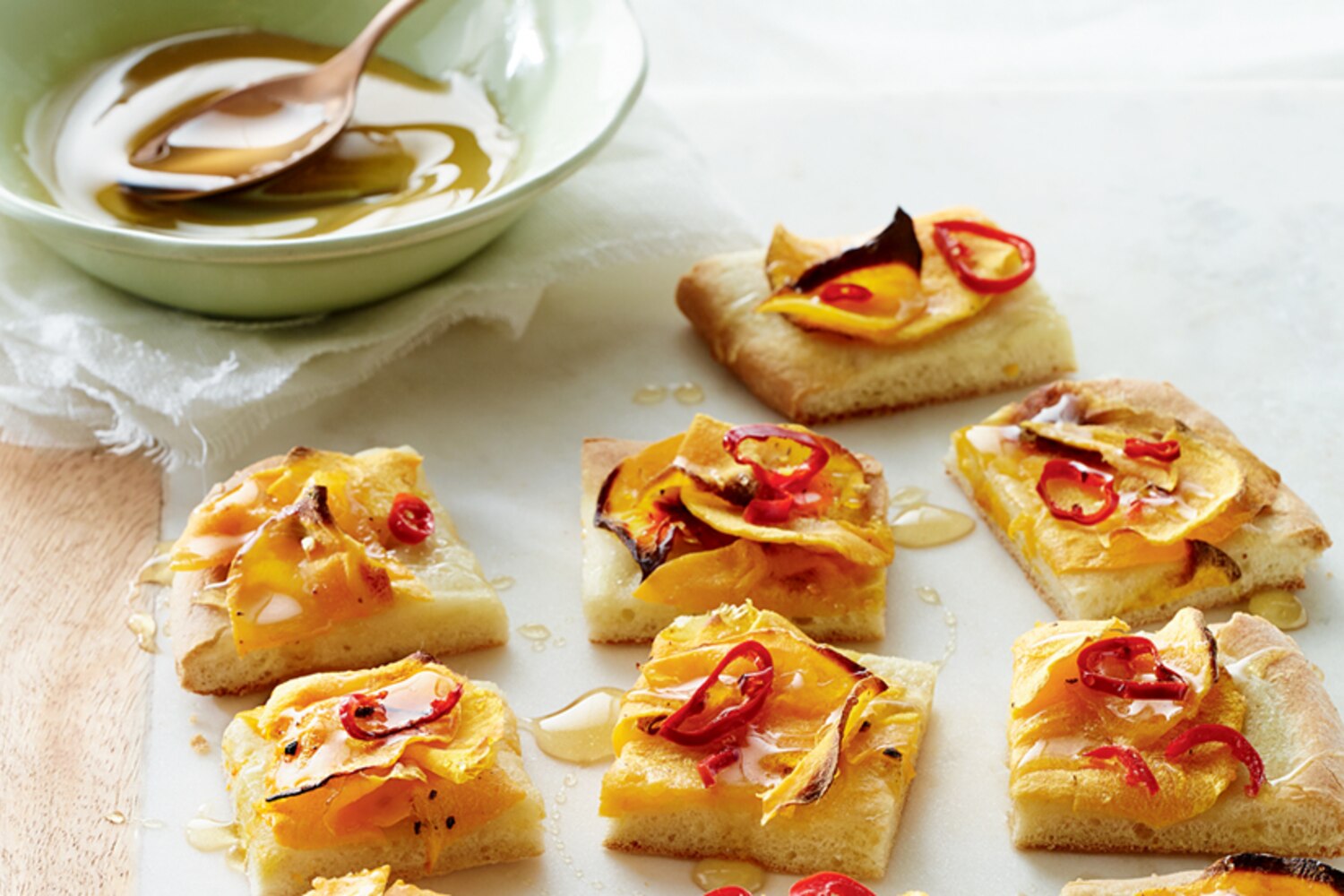 Recipe: Butternut squash flatbread with spiced honey | Style at Home