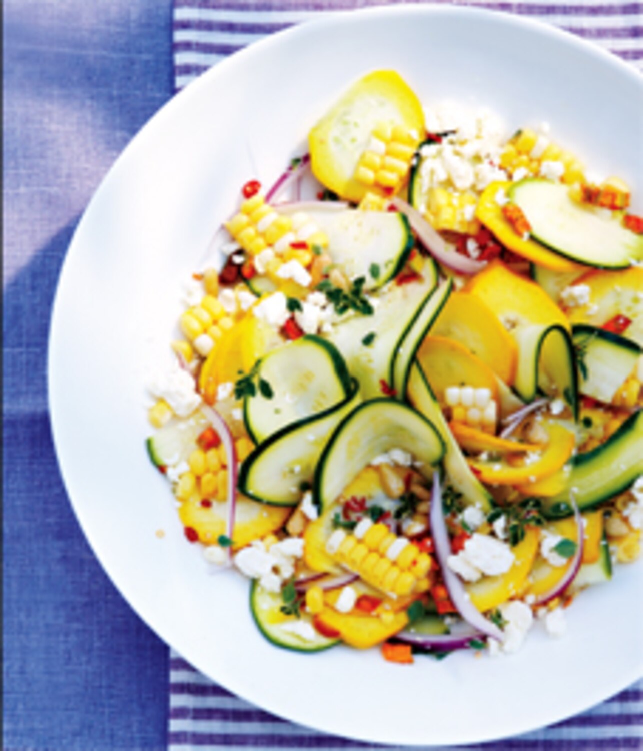 Recipe: Zucchini ribbon salad | Style at Home