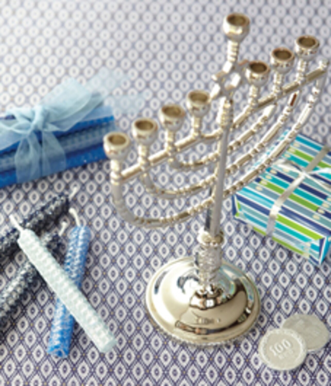 Beeswax candles for Hanukkah Style at Home