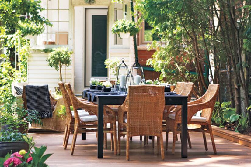 Outdoor entertaining on a budget Style at Home