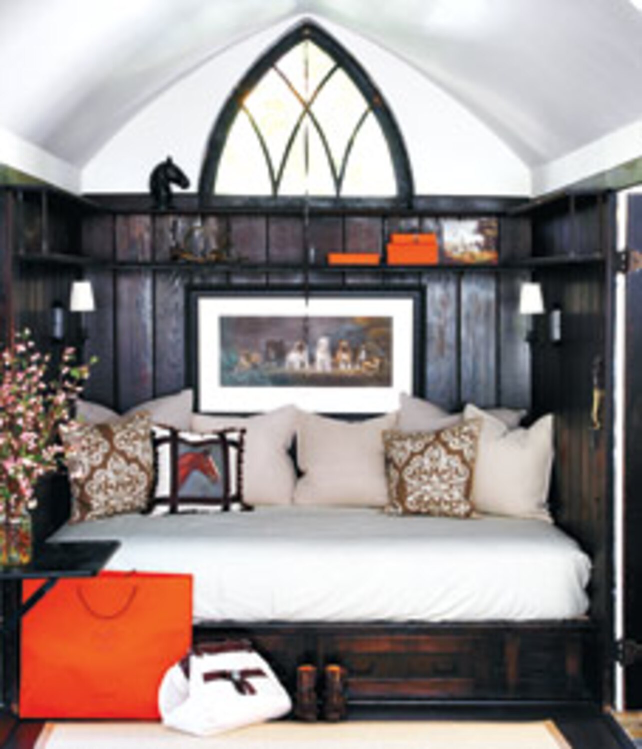 Interior Equestrian coach house Style at Home