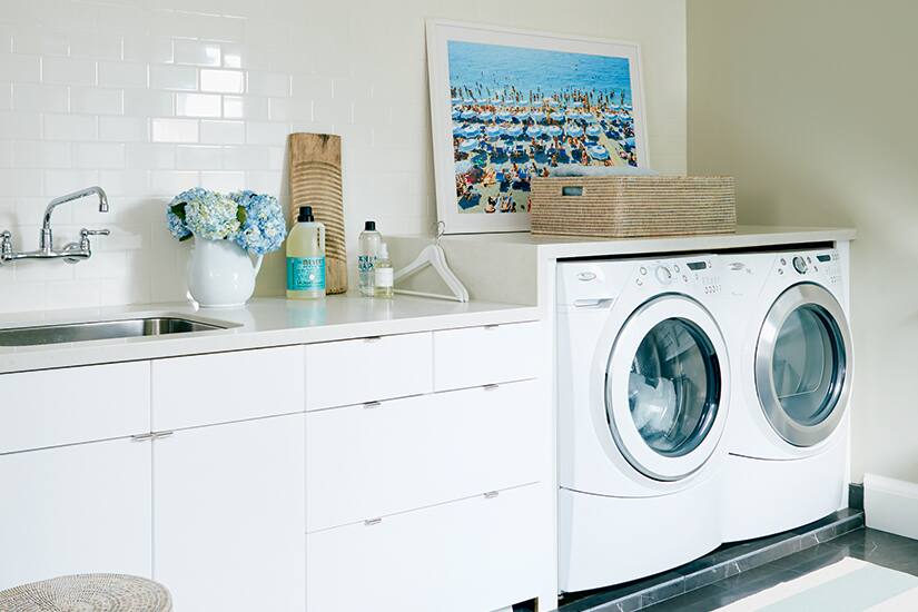 Design lesson Stylish second floor laundry room Style at Home