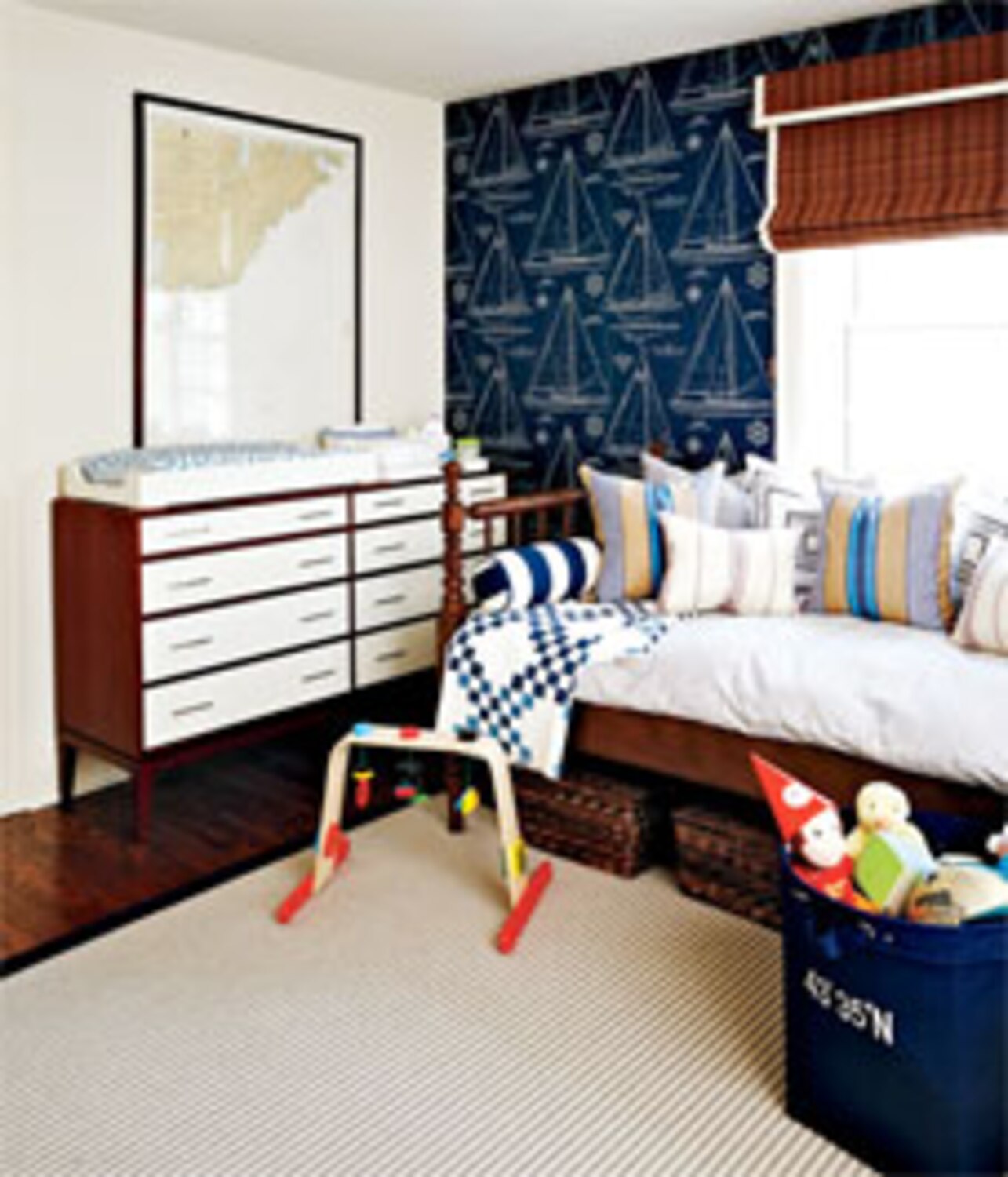 Interior: A nautical nursery | Style at Home